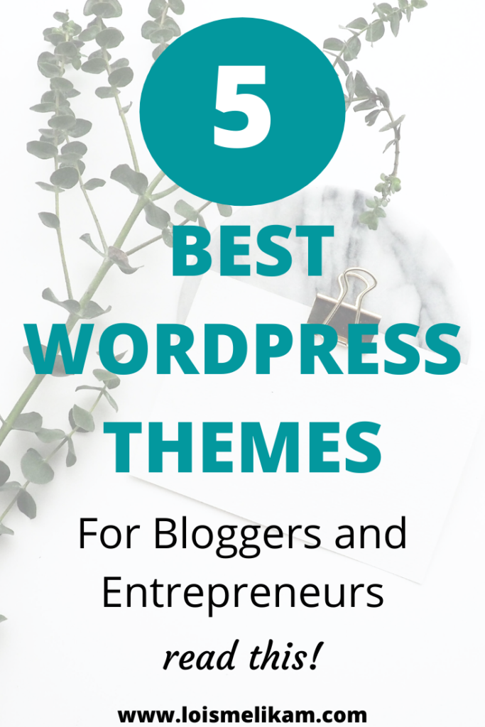Best Feminine WordPress Theme For Bloggers