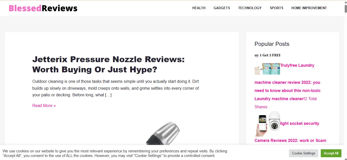 blessed reviews site