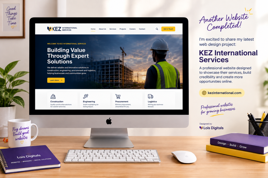 Business Website Design Project