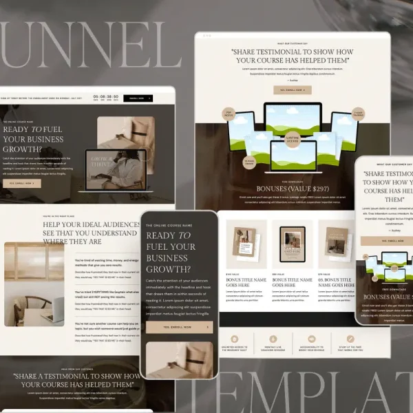 sales funnel templates
